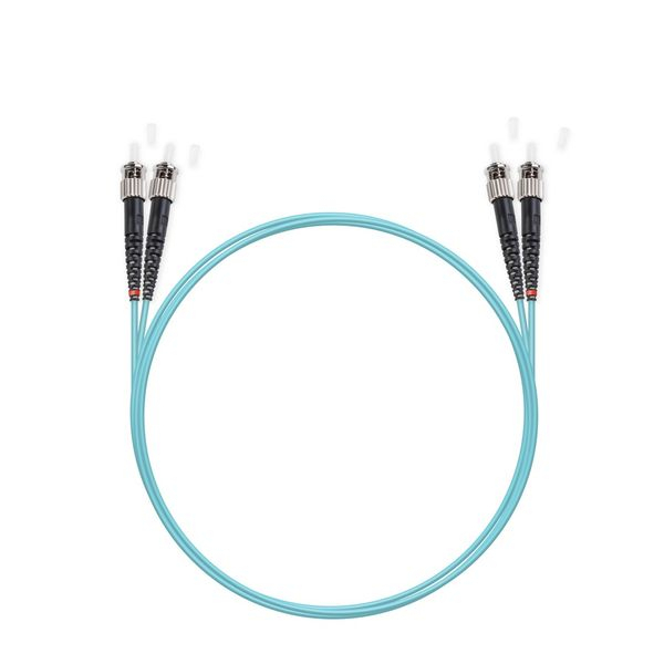 Патч Корд Оптоволоконный ST/UPC-ST/UPC MM OM3 50/125 Duplex 3.0мм 1 м