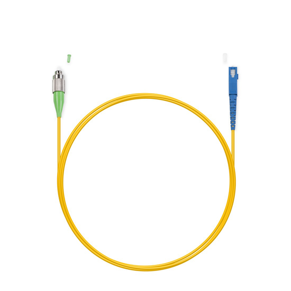 Оптический Патч Корд FC/APC-SC/UPC SM 9/125 Simplex 3.0мм 1 м