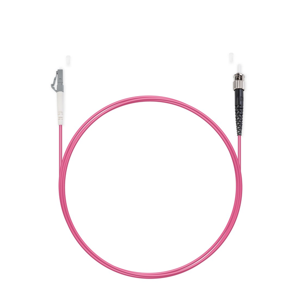 Оптический Патч Корд LC/UPC-ST/UPC MM OM4 50/125 Simplex 3.0мм 1 м