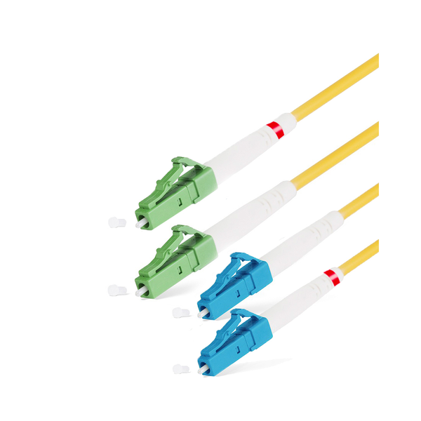 Оптический патч корд LC/APC-LC/UPC SM 9/125 Duplex  1 м