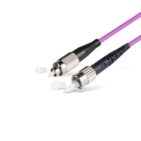 Оптический Патч Корд FC/UPC-ST/UPC MM OM4 50/125 Simplex 3.0мм 1 м