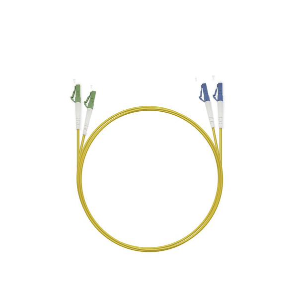 Оптический патч корд LC/APC-LC/UPC SM 9/125 Duplex  1 м