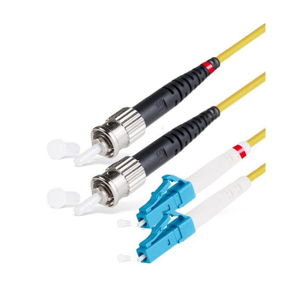 Оптический патч корд LC/UPC-ST/UPC SM 9/125 Duplex  1 м