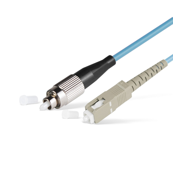 Оптический Патч Корд FC/UPC-SC/UPC MM OM3 50/125 Simplex 3.0мм 1 м