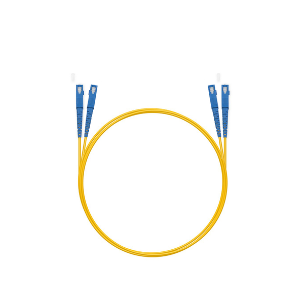 Оптический патч корд SC/UPC-SC/UPC SM 9/125 Duplex  1 м