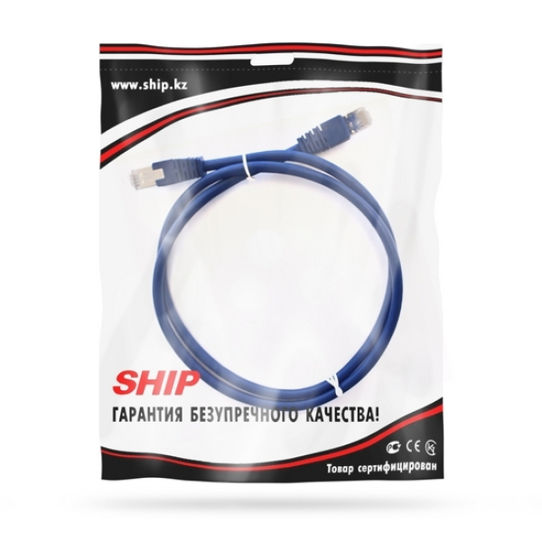 Патч Корд  SHIP Cat.6 FTP RJ-45 1 м S7025BL0100-P