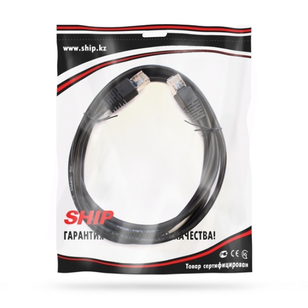 Патч Корд  SHIP Cat.5e FTP RJ-45 2 м S4025BK0200-P