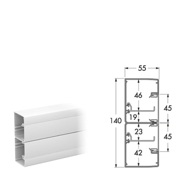 Кабельный канал Schneider Electric 140х55