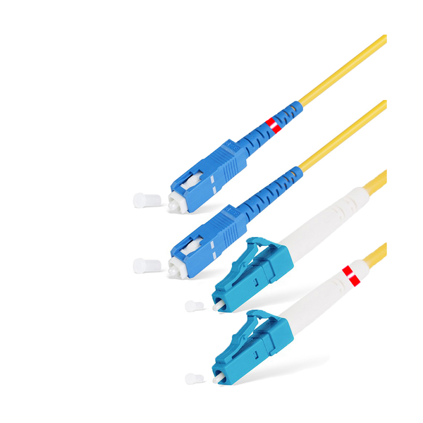 Оптический патч корд SC/UPC-LC/UPC SM 9/125 Duplex  1 м