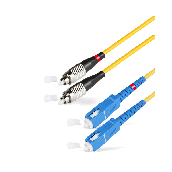 Оптический патч корд SС/UPC-FC/UPC SM 9/125 Duplex  1 м