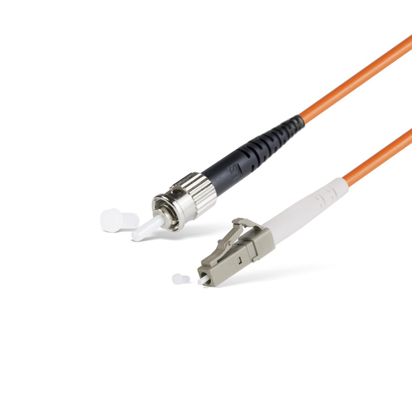 Оптический Патч Корд LC/UPC-ST/UPC MM OM1 62.5/125 Simplex 3.0мм 1 м
