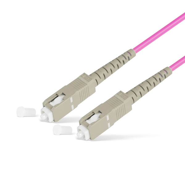 Оптический Патч Корд SC/UPC-SC/UPC MM OM4 50/125 Simplex 3.0мм 1 м