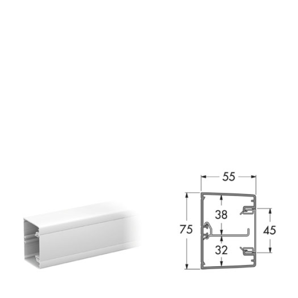 Кабельный канал Schneider Electric 75х55