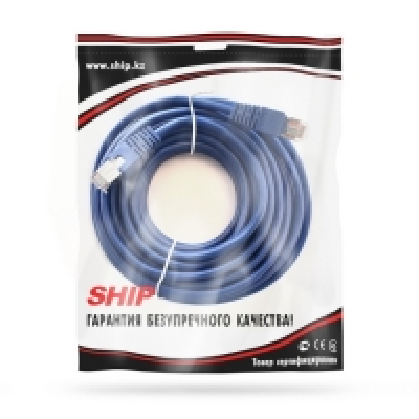 Патч Корд  SHIP Cat.5e FTP RJ-45 10 м S4025BL1000-P