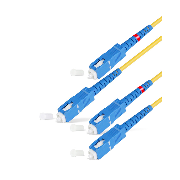Оптический патч корд SC/UPC-SC/UPC SM 9/125 Duplex  1 м