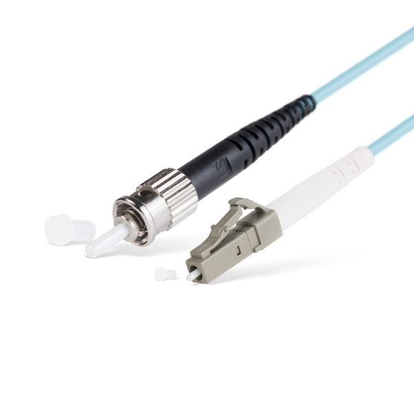 Оптический Патч Корд LC/UPC-ST/UPC MM OM3 50/125 Simplex 3.0мм 1 м