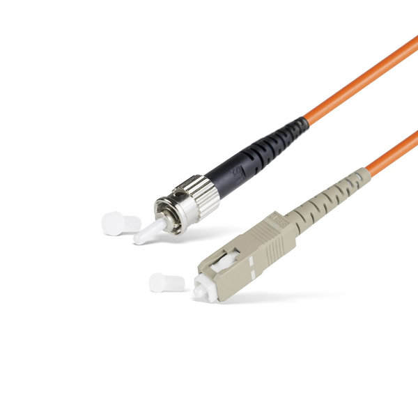 Оптический Патч Корд SC/UPC-ST/UPC MM OM1 62.5/125 Simplex 3.0мм 1 м