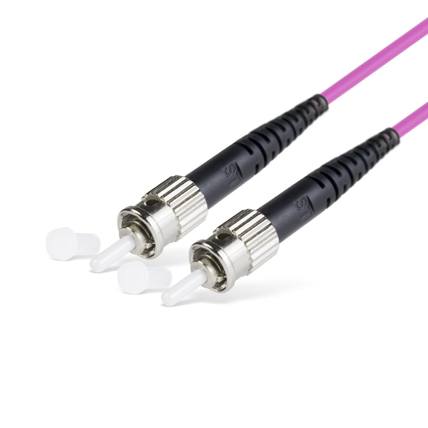 Оптический Патч Корд ST/UPC-ST/UPC MM OM4 50/125 Simplex 3.0мм 1 м