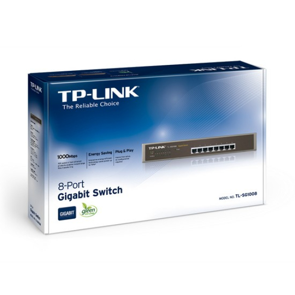 Коммутатор TP-Link TL-SG1008
