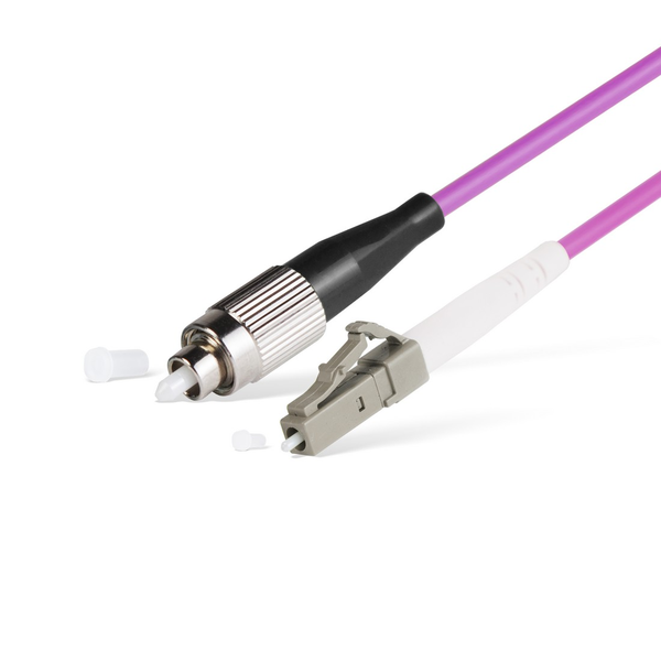 Оптический Патч Корд FC/UPC-LC/UPC MM OM4 50/125 Simplex 3.0мм 1 м