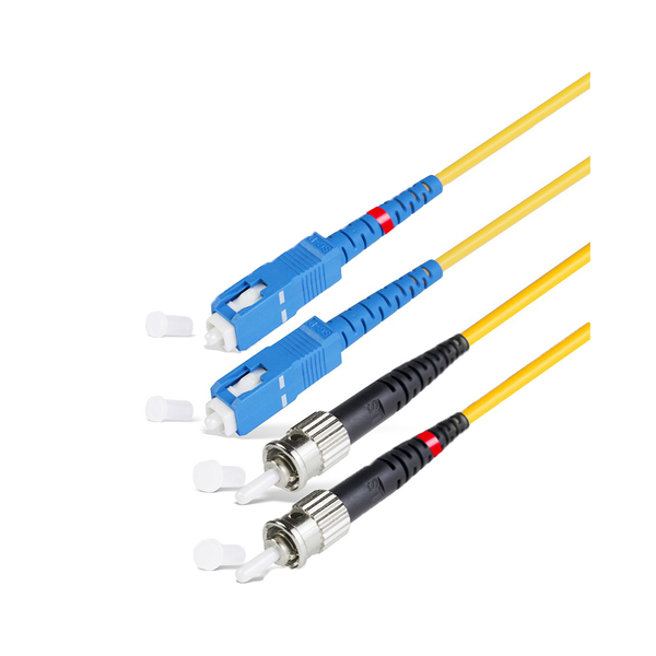 Оптический патч корд SC/UPC-ST/UPC SM 9/125 Duplex  1 м