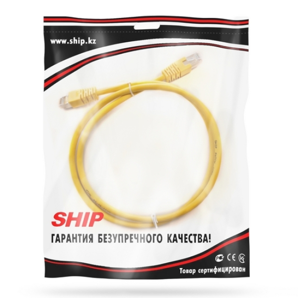 Патч Корд  SHIP Cat.6 FTP RJ-45 1 м S7025YL0100-P
