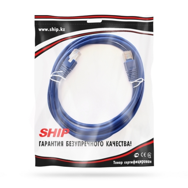 Патч Корд  SHIP Cat.5e FTP RJ-45 2 м S4025BL0200-P