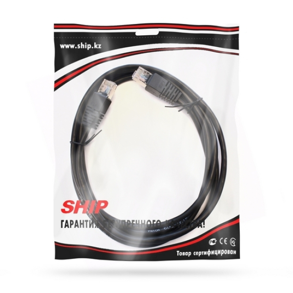 Патч Корд  SHIP Cat.5e FTP RJ-45 3 м S4025BK0300-P