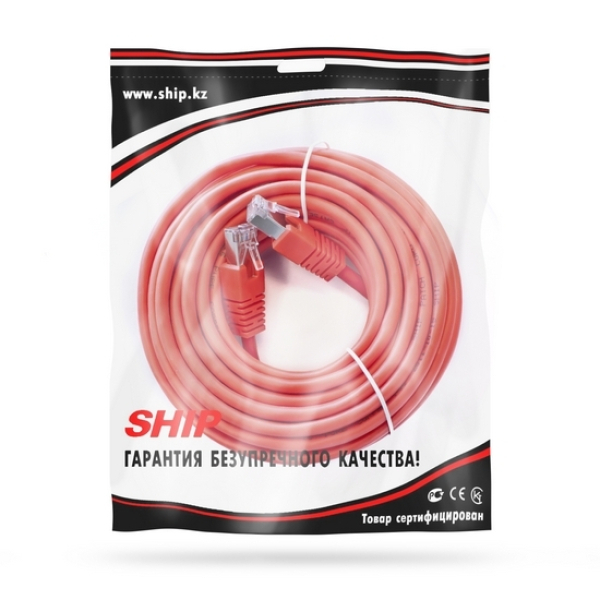 Патч Корд  SHIP Cat.5e FTP RJ-45 15 м S4025RD1500-P